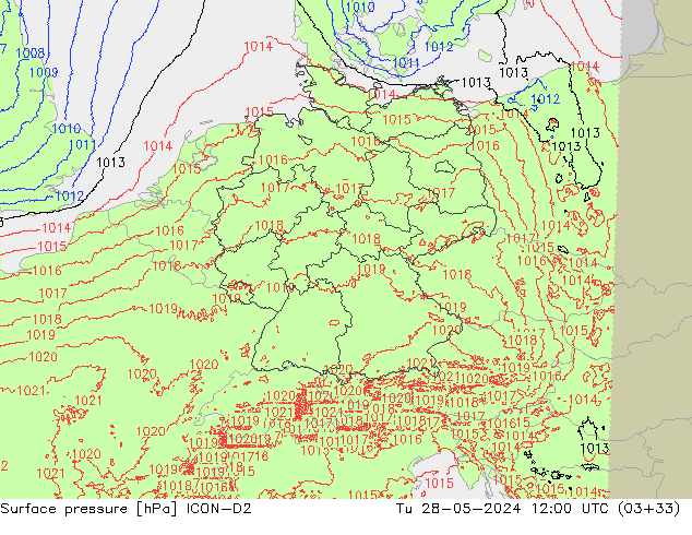      ICON-D2  28.05.2024 12 UTC