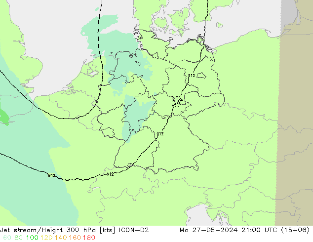 джет ICON-D2 пн 27.05.2024 21 UTC