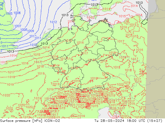      ICON-D2  28.05.2024 18 UTC