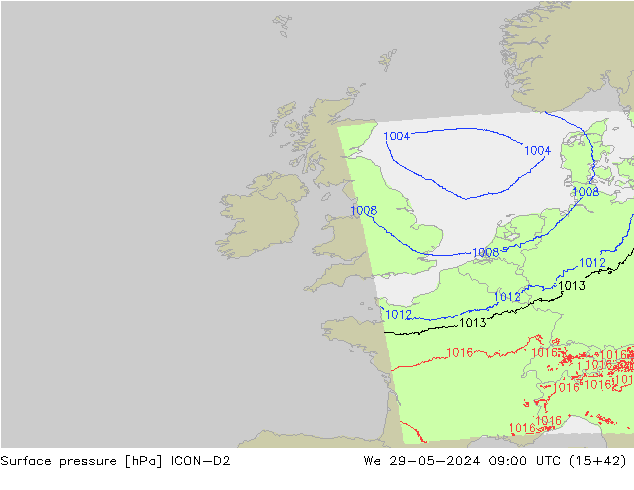      ICON-D2  29.05.2024 09 UTC