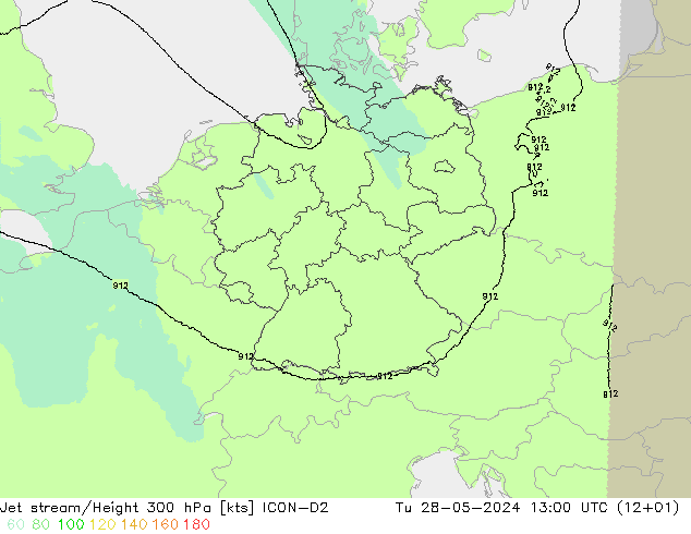 Polarjet ICON-D2 Di 28.05.2024 13 UTC