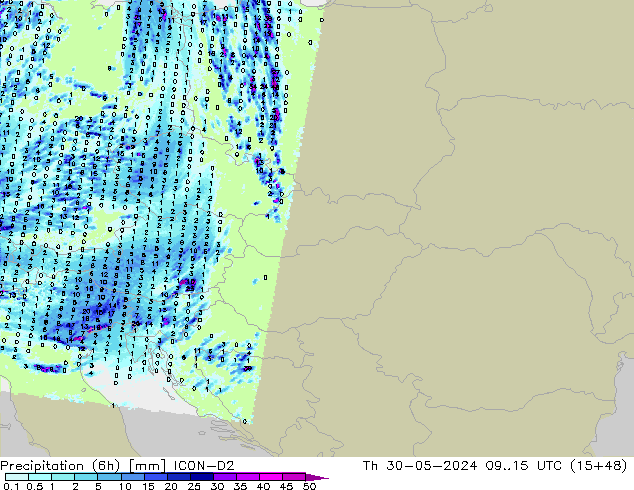  (6h) ICON-D2  30.05.2024 15 UTC