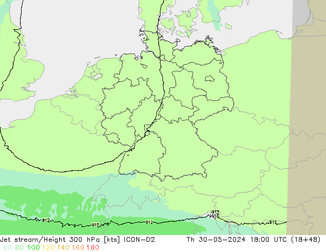 джет ICON-D2 чт 30.05.2024 18 UTC