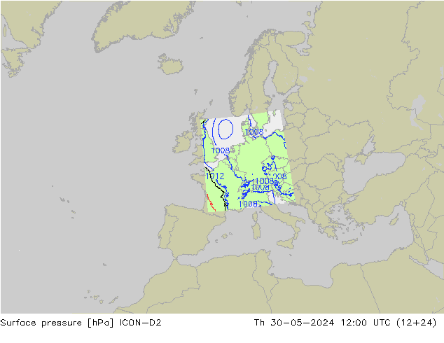      ICON-D2  30.05.2024 12 UTC