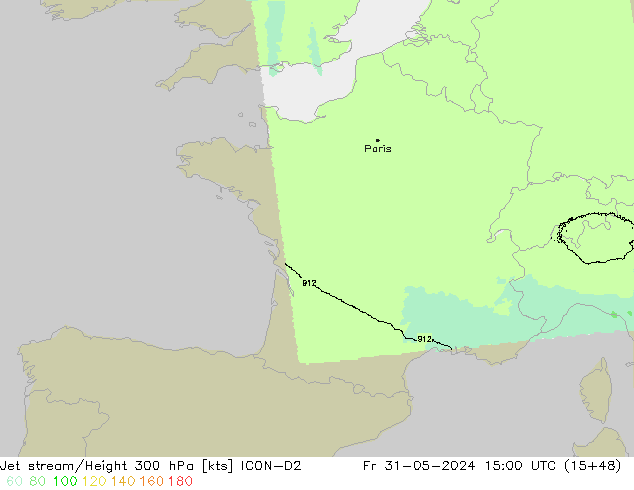 Polarjet ICON-D2 Fr 31.05.2024 15 UTC