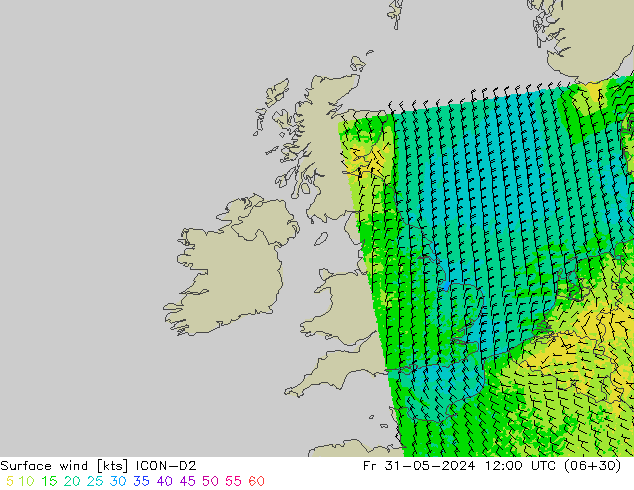  10 m ICON-D2  31.05.2024 12 UTC