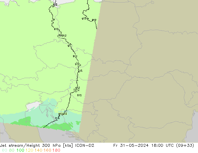 джет ICON-D2 пт 31.05.2024 18 UTC