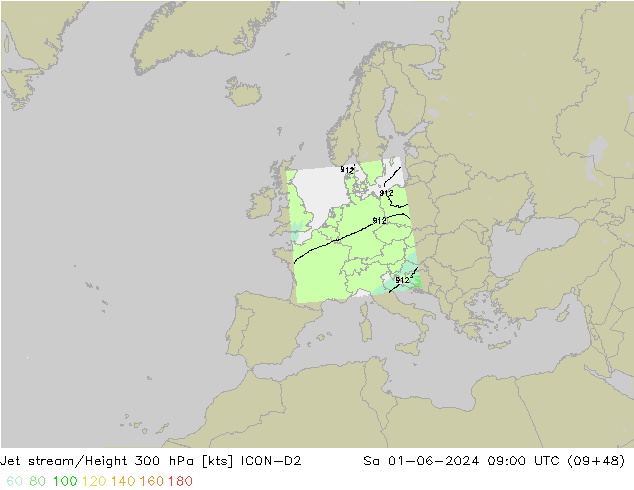 джет ICON-D2 сб 01.06.2024 09 UTC