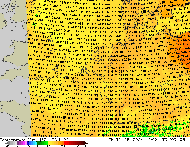     ICON-D2  30.05.2024 12 UTC