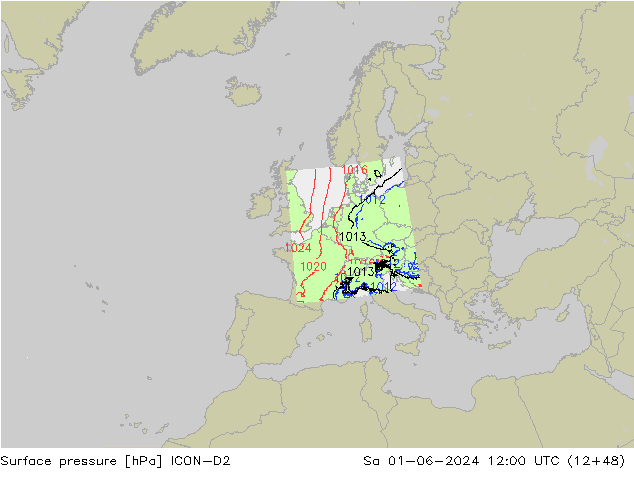      ICON-D2  01.06.2024 12 UTC