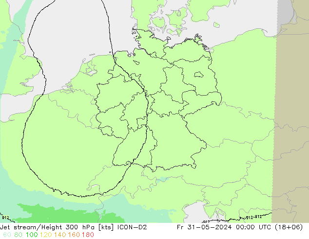 Polarjet ICON-D2 Fr 31.05.2024 00 UTC