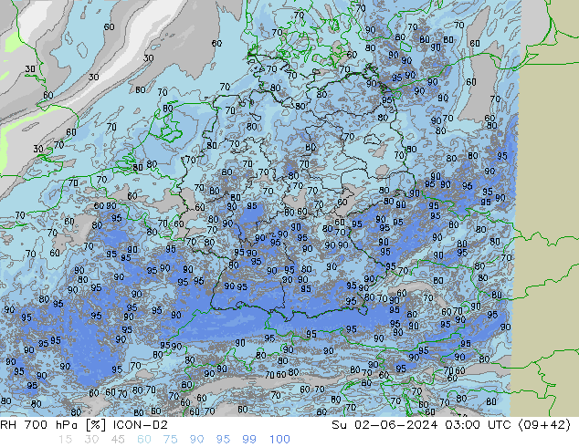 RV 700 hPa ICON-D2 zo 02.06.2024 03 UTC