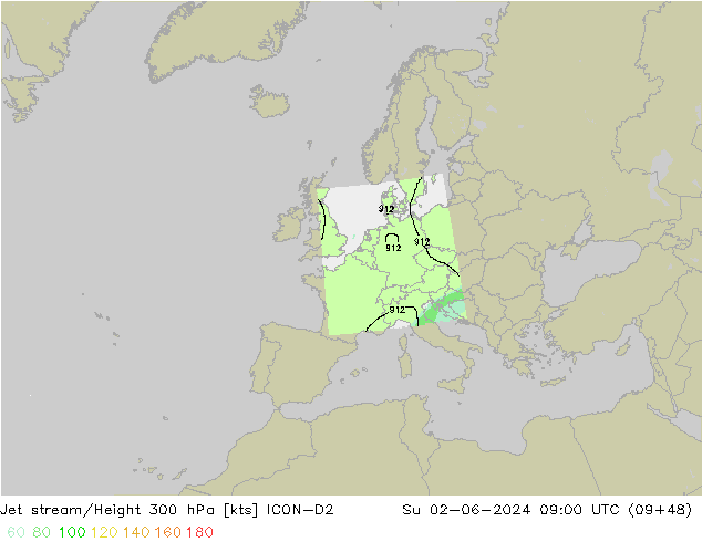 Polarjet ICON-D2 So 02.06.2024 09 UTC