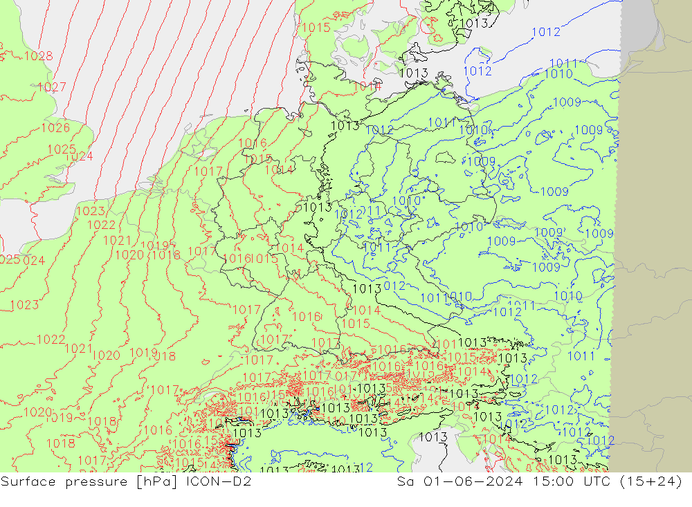      ICON-D2  01.06.2024 15 UTC