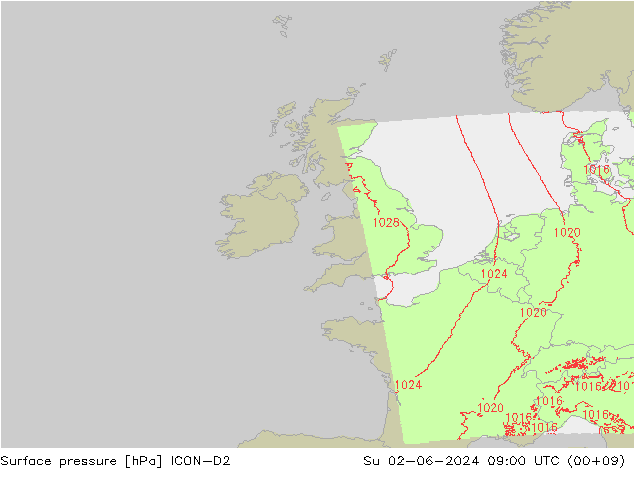      ICON-D2  02.06.2024 09 UTC