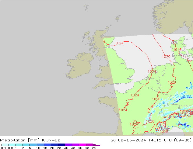 precipitação ICON-D2 Dom 02.06.2024 15 UTC
