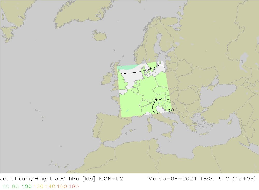 Polarjet ICON-D2 Mo 03.06.2024 18 UTC