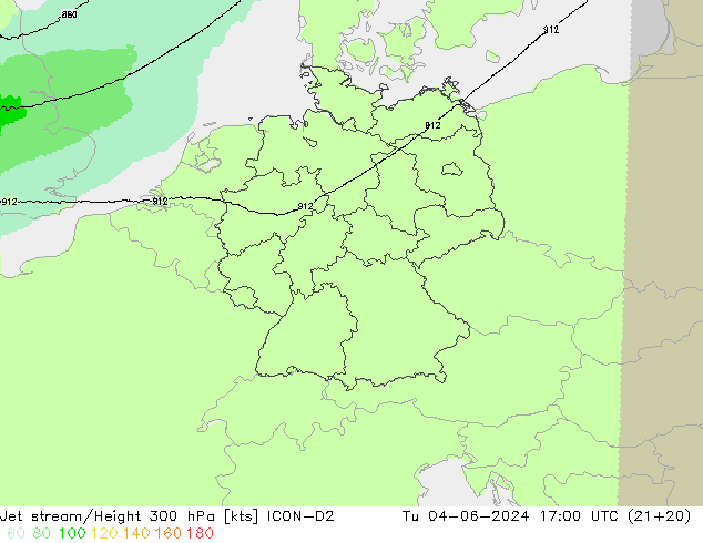 Polarjet ICON-D2 Di 04.06.2024 17 UTC