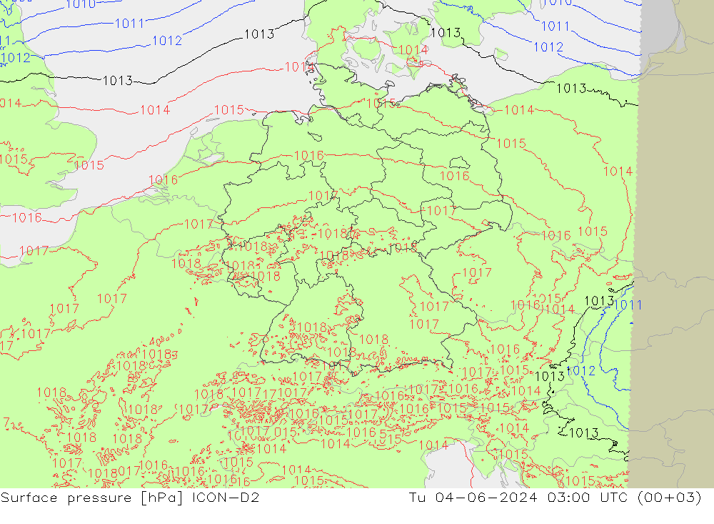      ICON-D2  04.06.2024 03 UTC