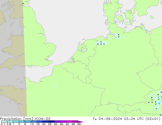 Neerslag ICON-D2 di 04.06.2024 04 UTC