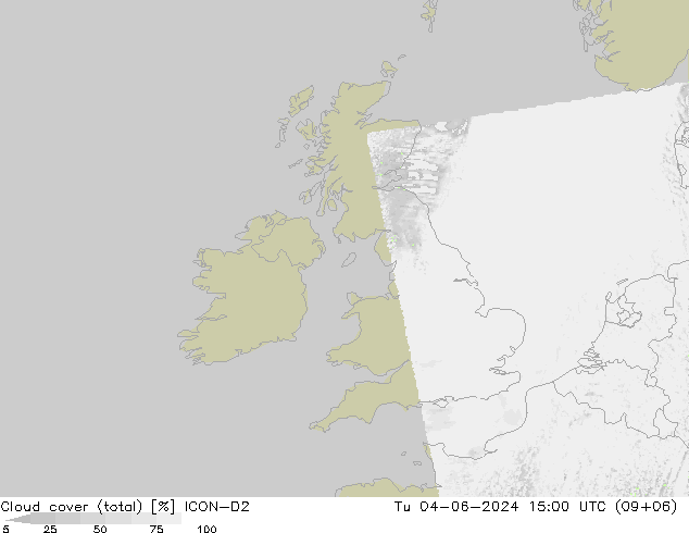 nuvens (total) ICON-D2 Ter 04.06.2024 15 UTC