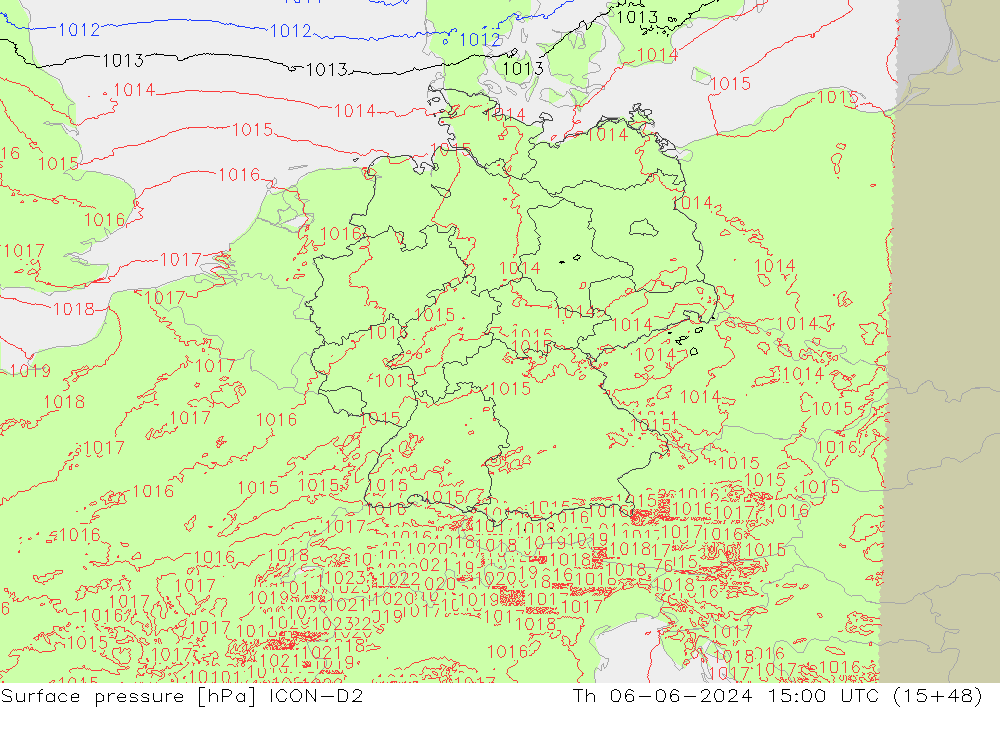      ICON-D2  06.06.2024 15 UTC