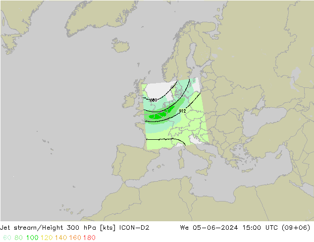 Polarjet ICON-D2 Mi 05.06.2024 15 UTC