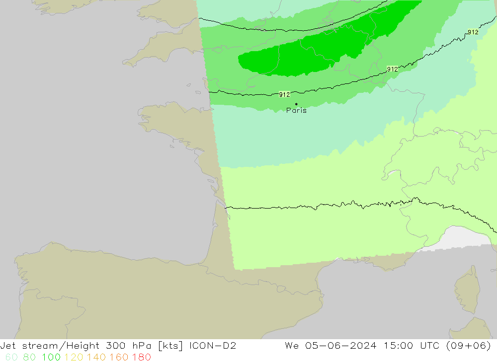 Polarjet ICON-D2 Mi 05.06.2024 15 UTC