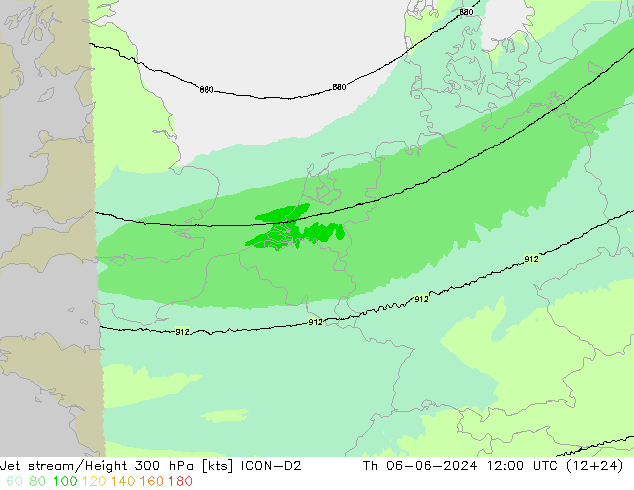 Polarjet ICON-D2 Do 06.06.2024 12 UTC