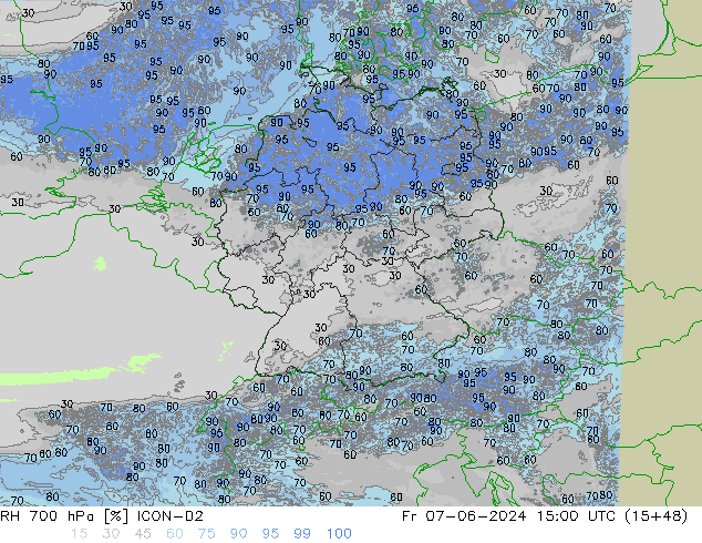 700 hPa Nispi Nem ICON-D2 Cu 07.06.2024 15 UTC