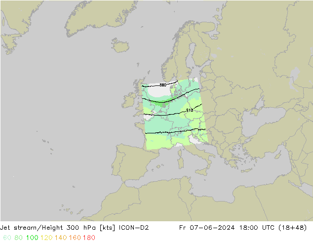 джет ICON-D2 пт 07.06.2024 18 UTC