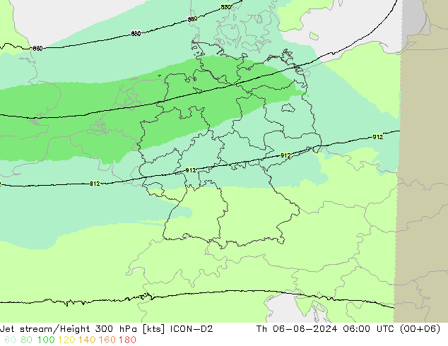 Polarjet ICON-D2 Do 06.06.2024 06 UTC