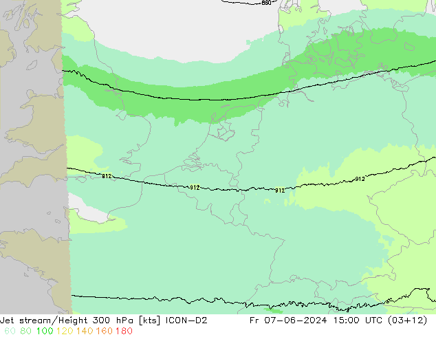 Polarjet ICON-D2 Fr 07.06.2024 15 UTC