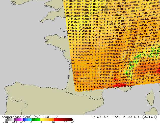     ICON-D2  07.06.2024 10 UTC