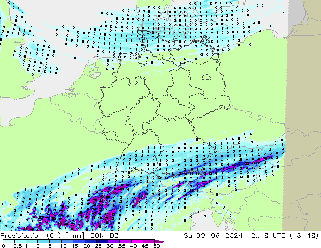  (6h) ICON-D2  09.06.2024 18 UTC
