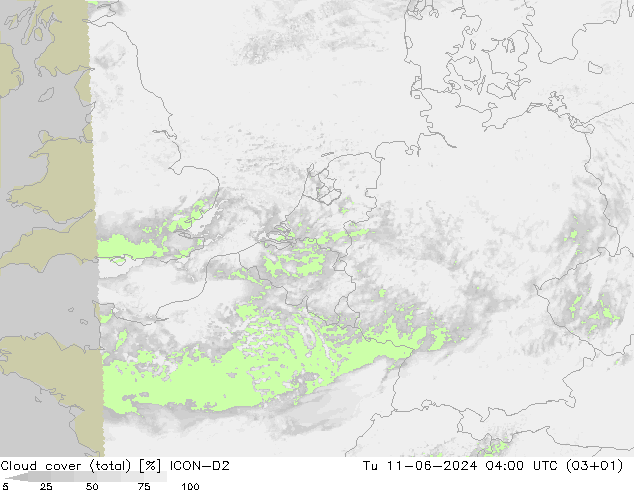 облака (сумма) ICON-D2 вт 11.06.2024 04 UTC
