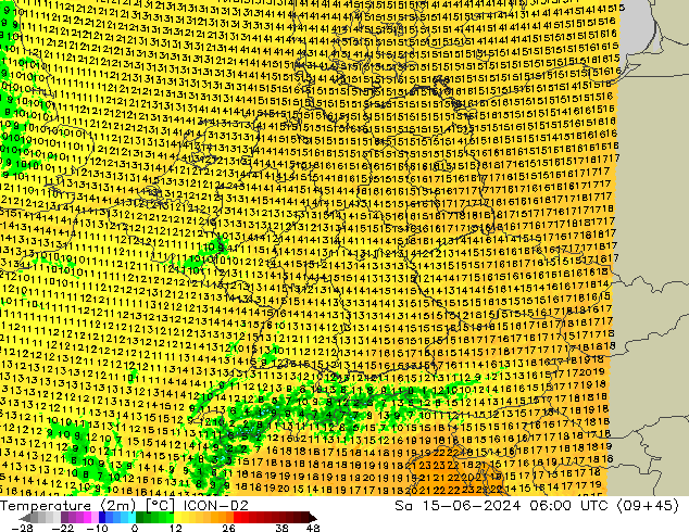     ICON-D2  15.06.2024 06 UTC