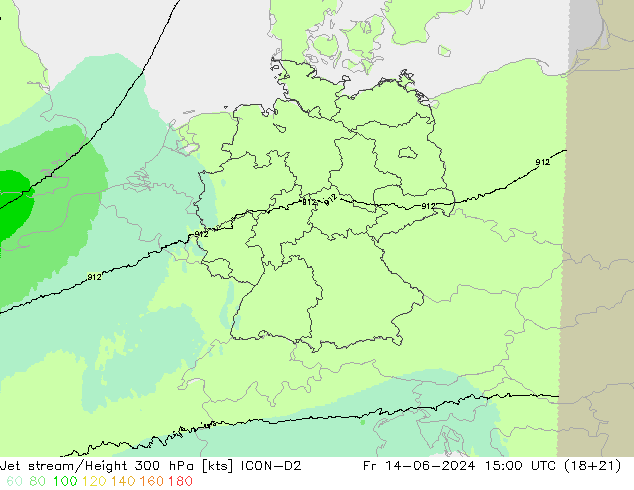 Polarjet ICON-D2 Fr 14.06.2024 15 UTC