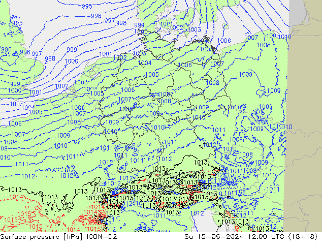      ICON-D2  15.06.2024 12 UTC