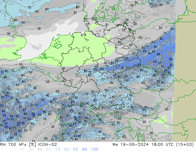 RV 700 hPa ICON-D2 wo 19.06.2024 18 UTC