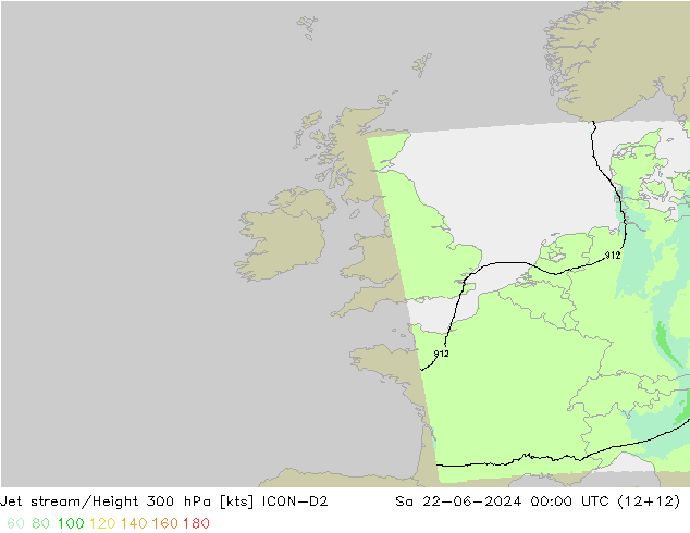 джет ICON-D2 сб 22.06.2024 00 UTC