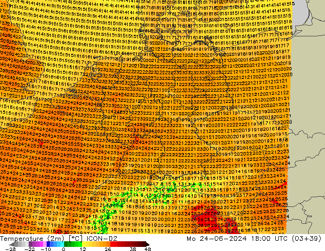     ICON-D2  24.06.2024 18 UTC
