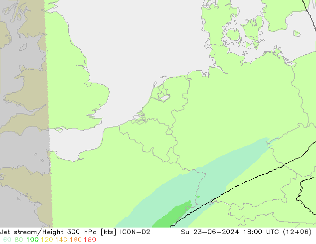 Polarjet ICON-D2 So 23.06.2024 18 UTC