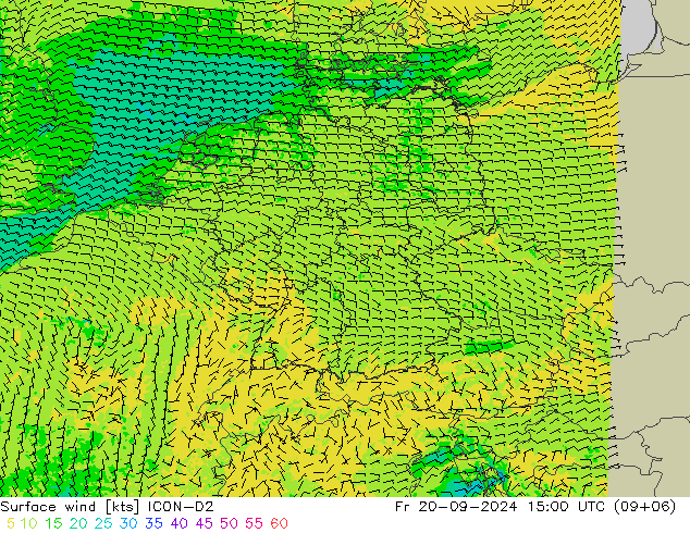  10 m ICON-D2  20.09.2024 15 UTC