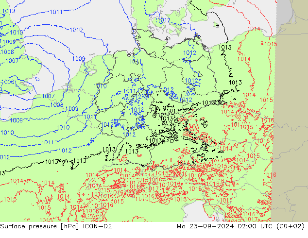      ICON-D2  23.09.2024 02 UTC