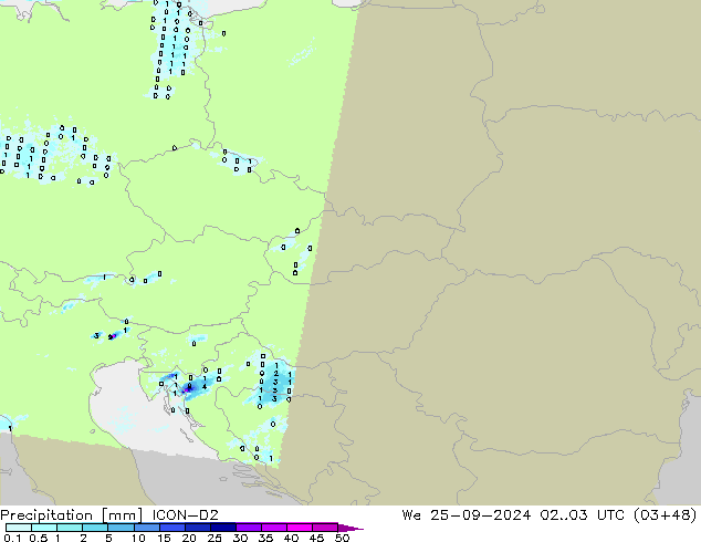  ICON-D2  25.09.2024 03 UTC