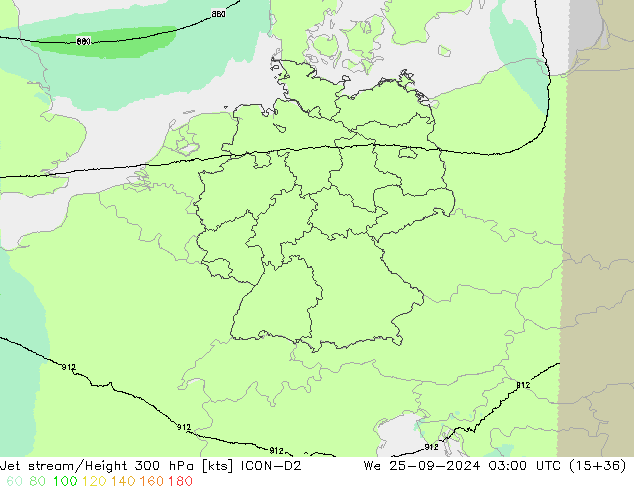 джет ICON-D2 ср 25.09.2024 03 UTC