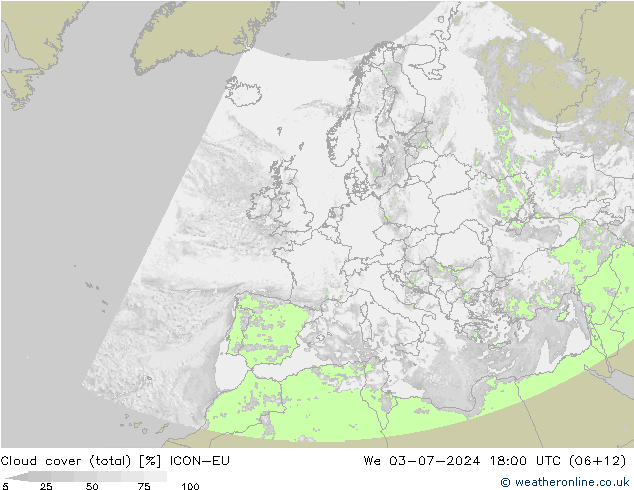 云 (总) ICON-EU 星期三 03.07.2024 18 UTC