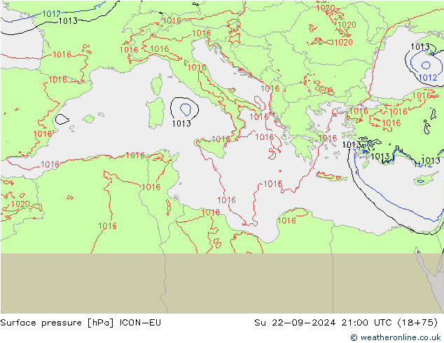      ICON-EU  22.09.2024 21 UTC