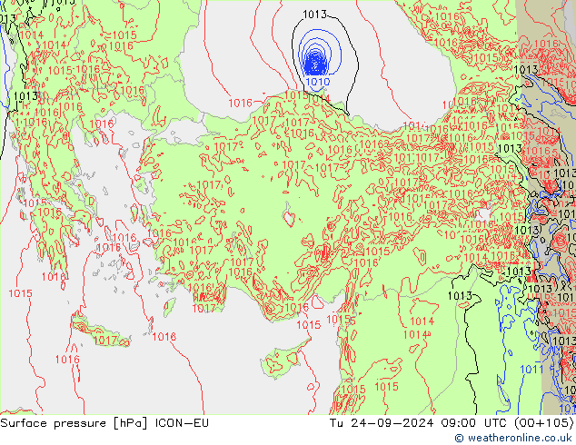      ICON-EU  24.09.2024 09 UTC